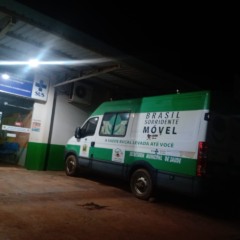 Ambulâncias, motocicletas e unidades odontológicas móveis estariam, segundo os moradores, há quase dois anos parados. Foto: reprodução