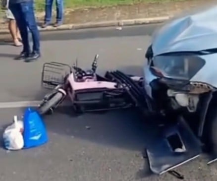 Levantamento aponta um acidente de trânsito por dia, com motos e bicicletas elétricas no topo