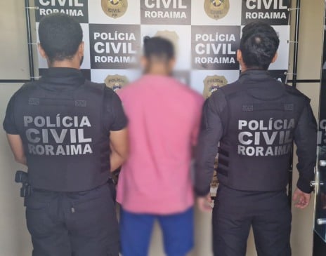 A operação que resultou na prisão em flagrante de E.L.S. foi deflagrada em 27 de fevereiro de 2025. (Foto: PCRR)