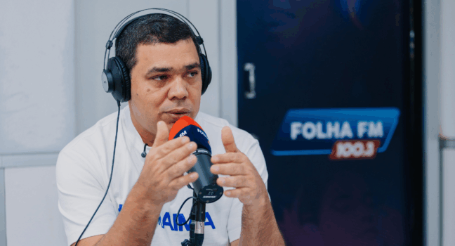 Soldado Sampaio foi entrevistado nesse domingo (6), no Agenda da Semana. Foto: ascom