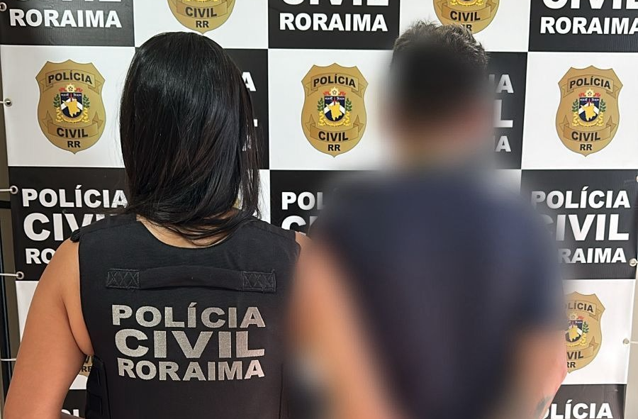 Segundo a Polícia, Y.L.S.M., de 24 anos  já havia sido condenado anteriormente pelo mesmo crime. (Foto: Divulgação/PCRR)
