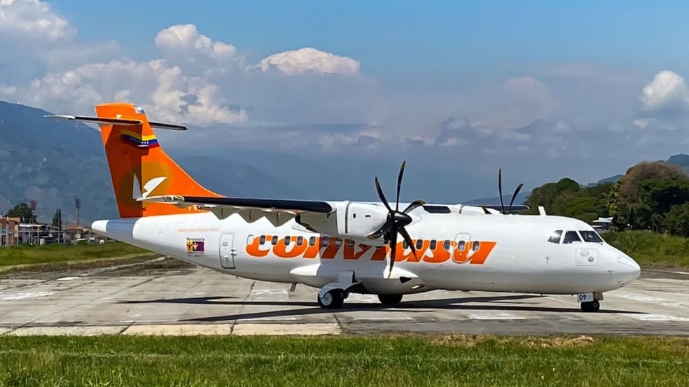 Conviasa opera com uma aeronave ATR-42