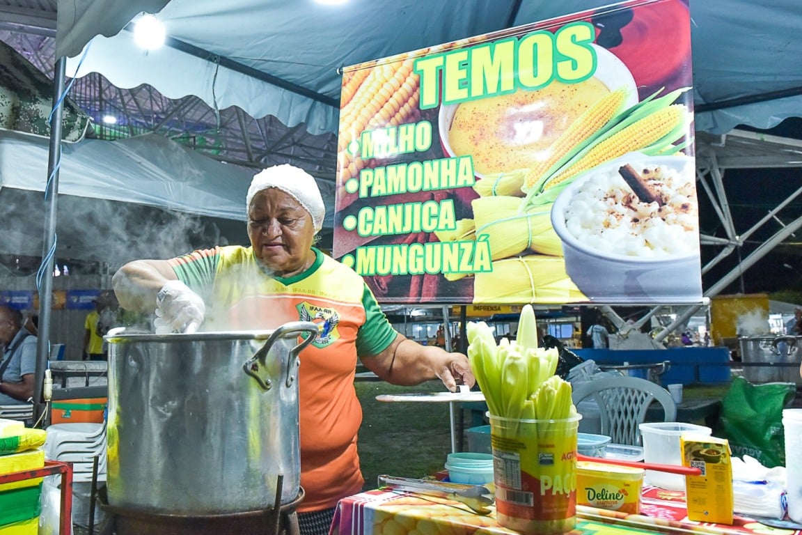 Ambulante no São João. (Foto: Arquivo/Secom-RR)