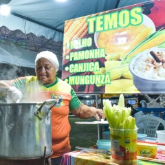 Ambulante no São João. (Foto: Arquivo/Secom-RR)