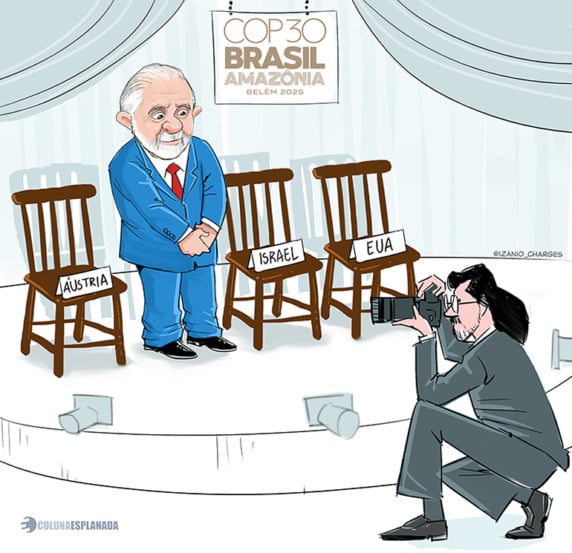 Brasil enfrenta isolamento diplomático às vésperas da COP30