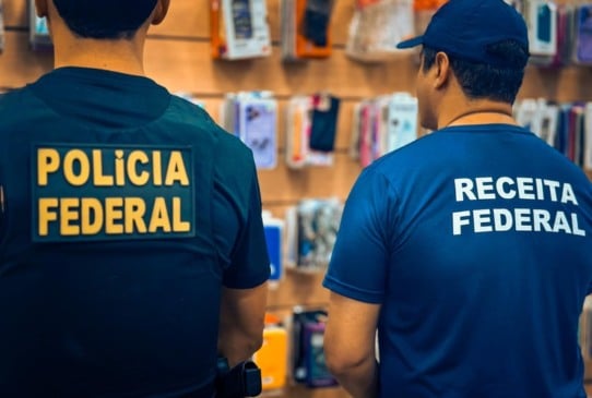 Operação IMEI ZERO tem ação conjunta entre Polícia Federal e Receita Federal