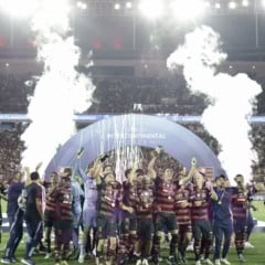 Flamengo conquista bicampeonato da Copa Intercontinental Sub-20. (Foto: Gilvan de Souza/Flamengo)