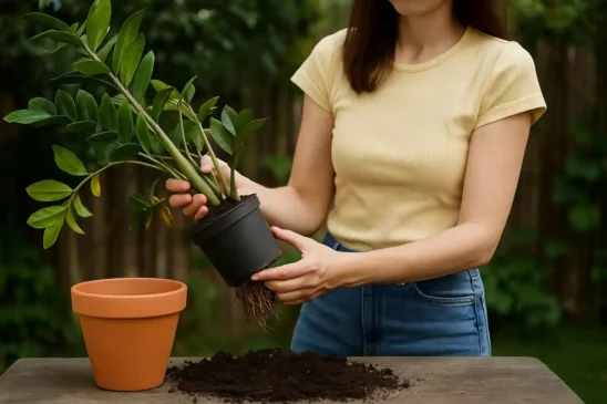 3 sinais de que sua zamioculca precisa trocar de vaso urgente