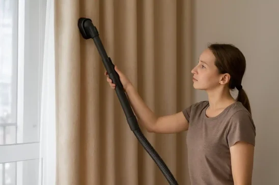 4 formas de evitar poeira acumulada nas cortinas