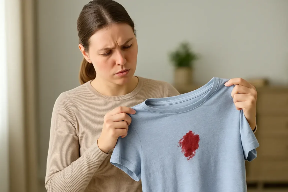 4 maneiras de tirar manchas de sangue da roupa sem deixar vestígios