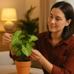 5 truques para manter o singônio sempre verde