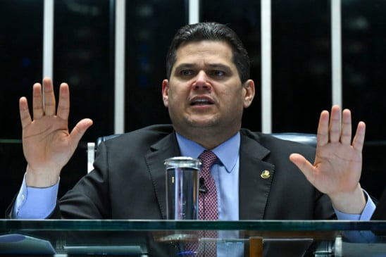 O presidente do Senado, Davi Alcolumbre (Foto: Jefferson Rudy/Agência Senado)