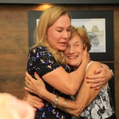A ex-prefeita Teresa Surita com a mãe Aurelia Surita (Foto: Semuc)