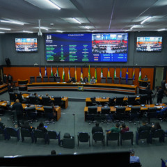 O plenário da Assembleia Legislativa de Roraima, ALE-RR