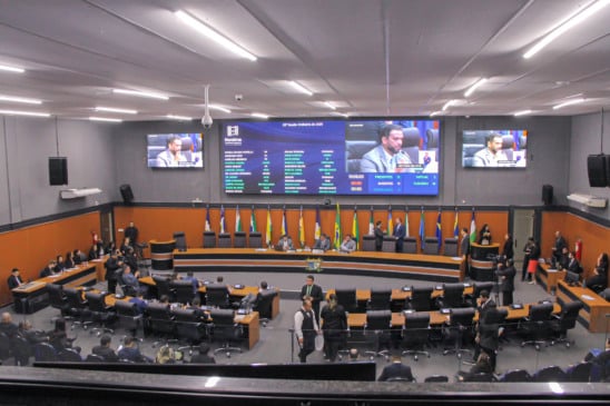 O plenário da Assembleia Legislativa de Roraima (Foto: Nonato Sousa/SupCom ALE-RR)