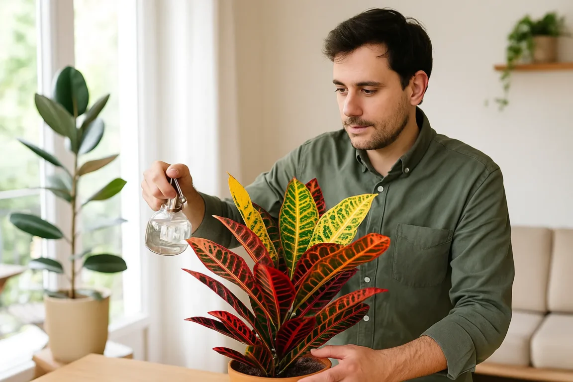 6 dicas para cuidar do seu cróton para que tenha folhas vibrantes