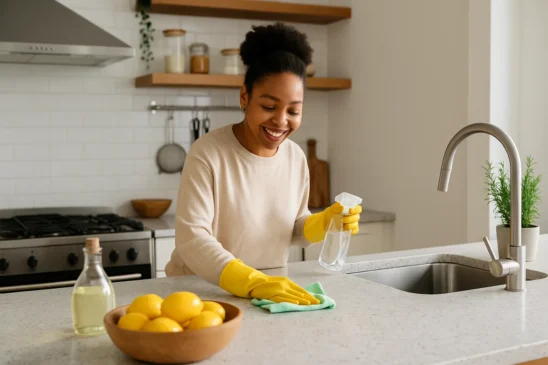 7 segredos para deixar a cozinha sempre com aroma de casa recém-limpinha