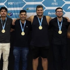 Campeã do beach soccer do Jurr, Estácio da Amazônia tem agora compromisso nacional nos Jubs (Foto: Ascom Estácio da Amazônia)