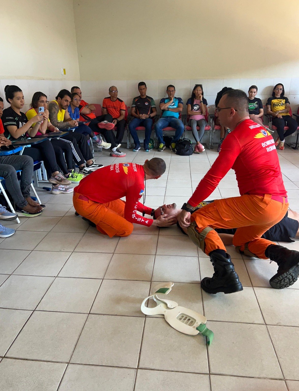 O objetivo foi capacitar os participantes para prestarem os primeiros atendimentos enquanto aguardam o socorro especializado. (Foto: Divulgação)