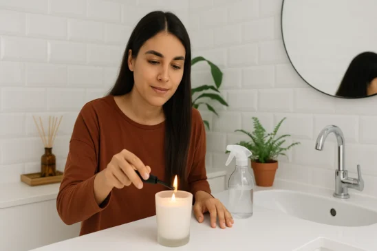 Cheiro de spa no banheiro todos os dias com 5 truques