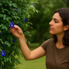 Como cultivar clitória-azul e aproveitar suas flores em chás