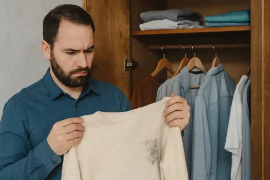Como evitar mofo em roupas guardadas por muito tempo