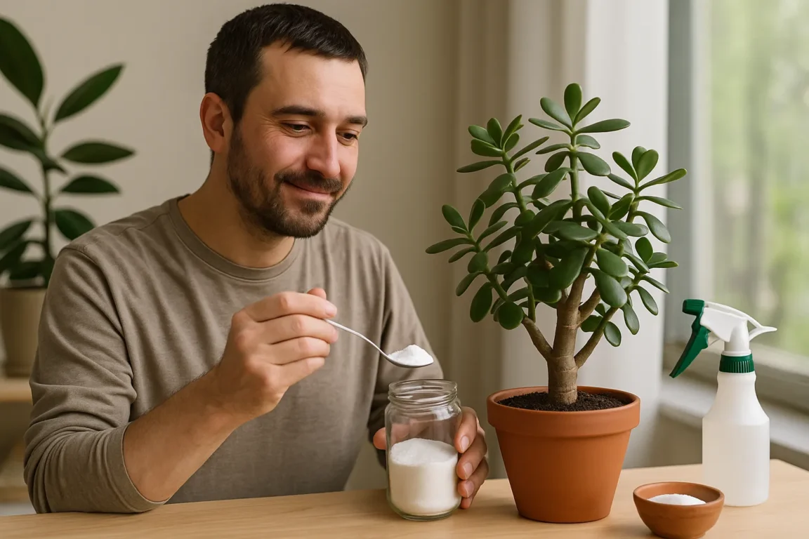 Como usar bicarbonato de sódio para fortalecer suas plantinhas