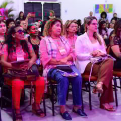 Evento ocorre no auditório do Centro Municipal de Inovação (CMI), no bairro Mecejana, em Boa Vista. (Foto: Andrezza Mariot)