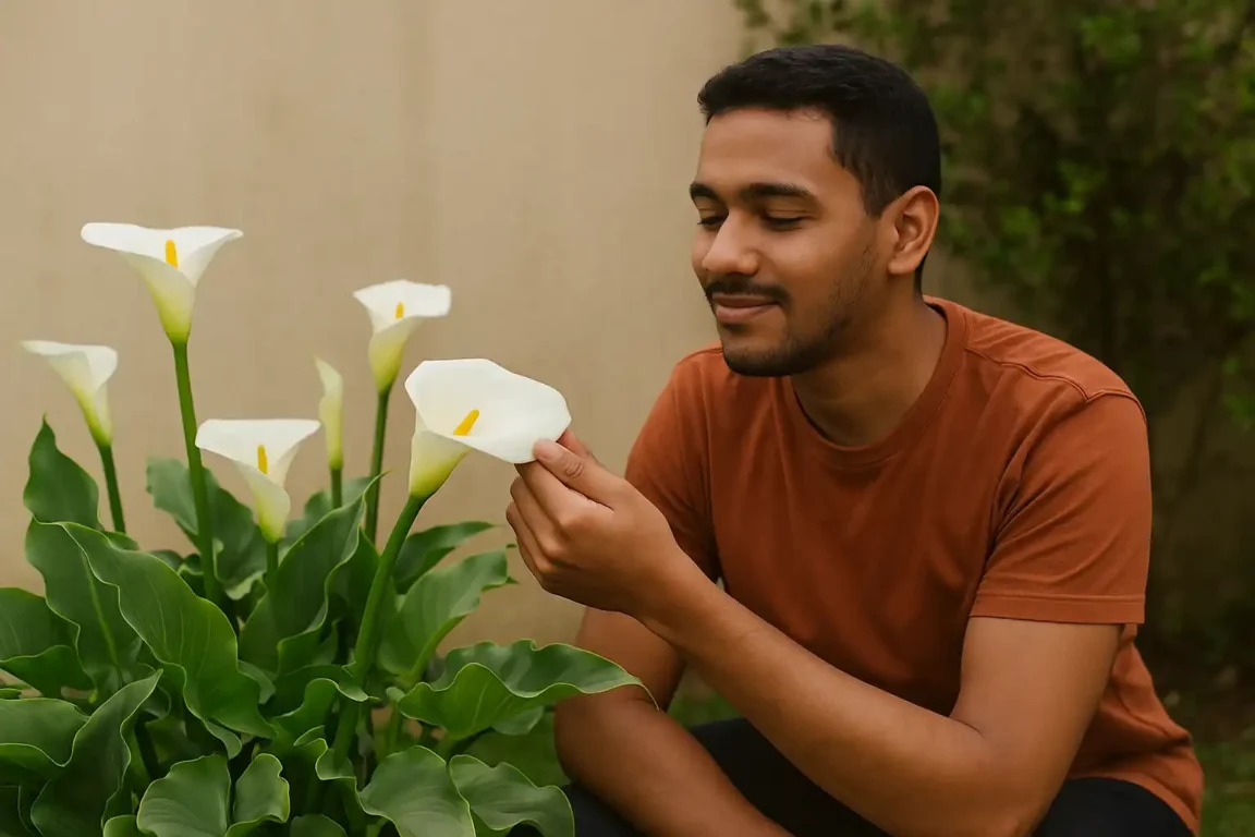 Copo-de-leite florido o ano todo com ajustes simples