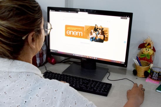 Os cursos presenciais de Redação e Matemática iniciaram nesta terça-feira,19, na unidade do (IERR). (Foto:Wenderson Cabral/FolhaBV).