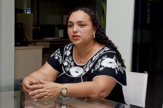 Joana Gouveia, presidente do Siemesp-RR (Foto: Wenderson Cabral/FolhaBV)