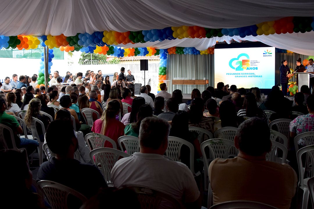25 anos do Hospital Infantil Santo Antônio. (Foto: Wenderson Cabral/FolhaBV).