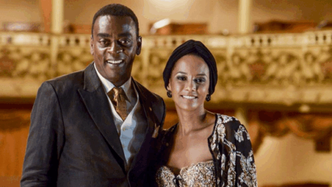 Seu Jorge e Tais Araújo fazem parte do elenco da série (Foto Divulgação)