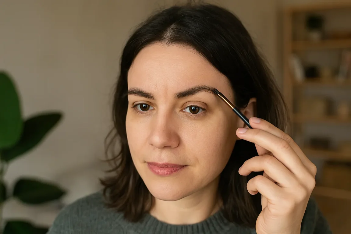 Esse tônico natural preencheu minhas falhas na sobrancelha em 10 dias
