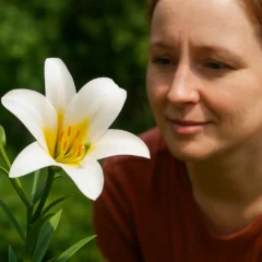 Flor-de-lis só abre totalmente com 6 horas de sol diário