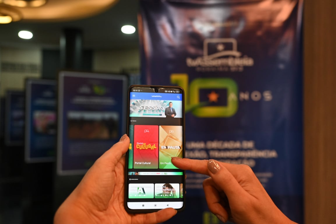 TV Assembleia lança aplicativo para facilitar acesso a conteúdo da Casa legislativa – Foto: Jader Souza/ SupCom ALERR