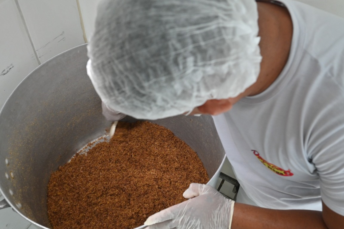 Paçoca é feita com carne  de sol e farinha – Foto Jader Souza