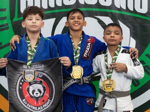 Miguel conquista duas medalhas de ouro em competição no Amazonas. (Foto: ASCOM/ Trinity Gold)