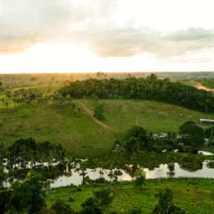 Área fica em Nova Colina, no município de Rorainópolis (Foto: Courageus Land)