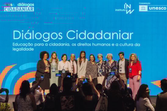 Cooperação técnica entre a UNESCO e o Instituto Nelson Wilians para organizações sociais.(Foto: UNESCO)