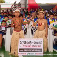 Jogos das Escolas Indígenas (Foto: Divulgação)