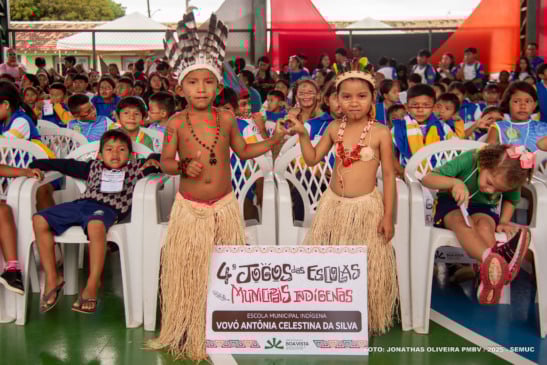 Jogos das Escolas Indígenas (Foto: Divulgação)