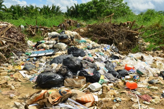Local se transformou em lixão a céu aberto (Foto: Nilzete Franco/FolhaBV)