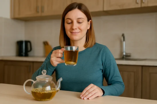 Meus gases e inchaço sumiram com este chá simples e barato