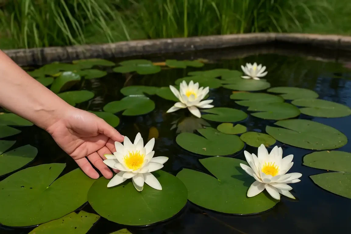 Ninféia 3 cuidados para manter no lago do jardim