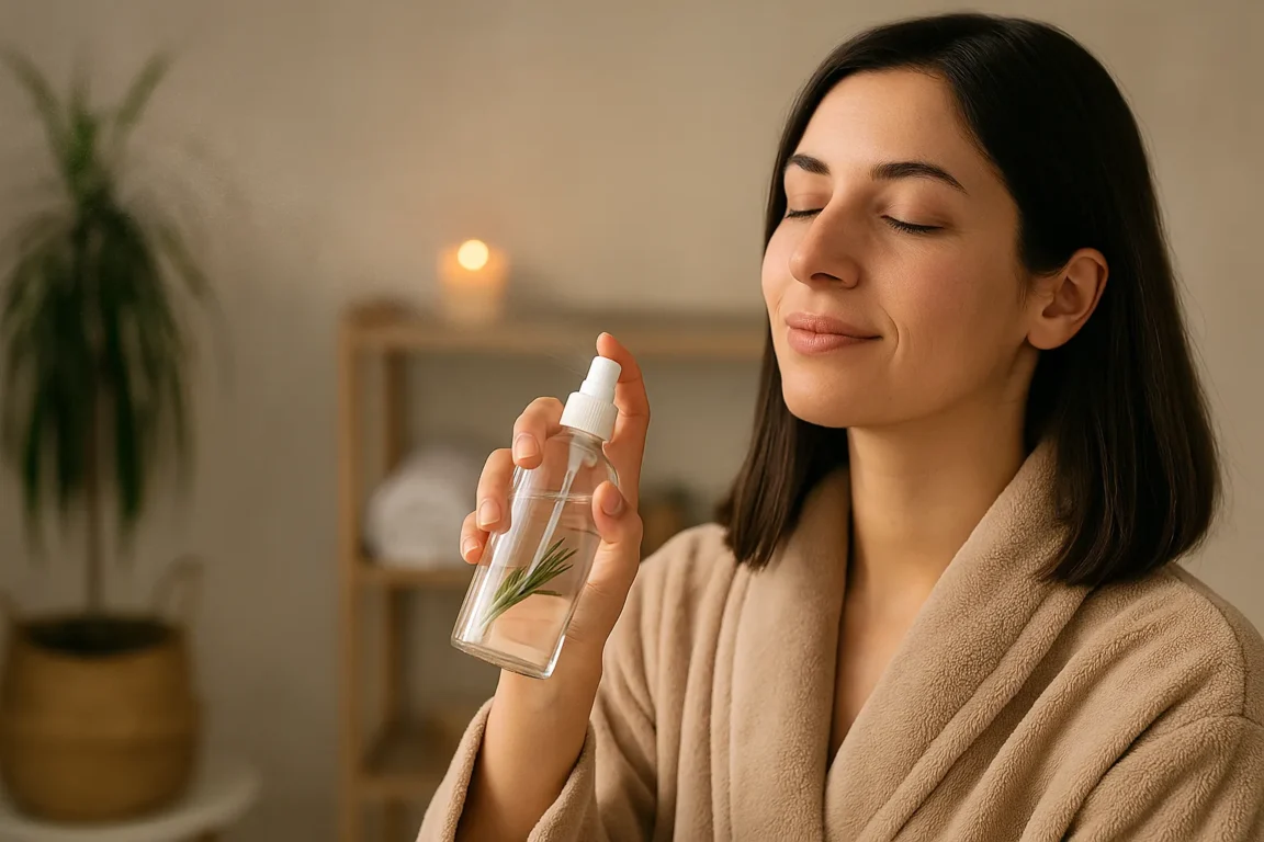 O spray caseiro que imita o perfume dos melhores spas da Europa