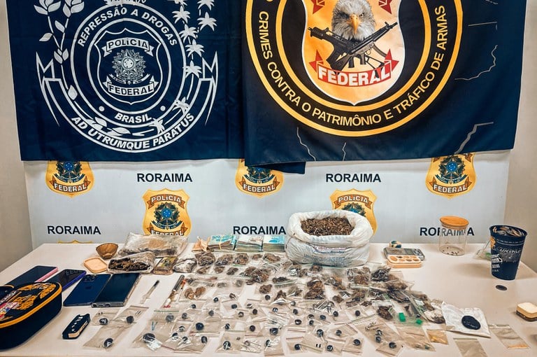 Homem é preso por tráfico