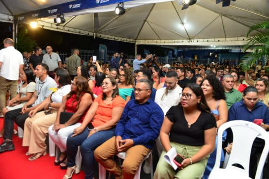 A solenidade ocorreu na sede da Secretaria de Educação e Desporto (Seed), no Centro de Boa Vista. (Foto: Nilzete Franco/FolhaBV)