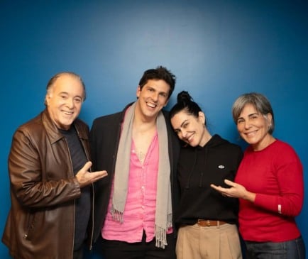 Tony Ramos e Gloria Pires iniciam gravações de 'Se eu fosse você 3'. Foto: Eny Miranda/Divulgação