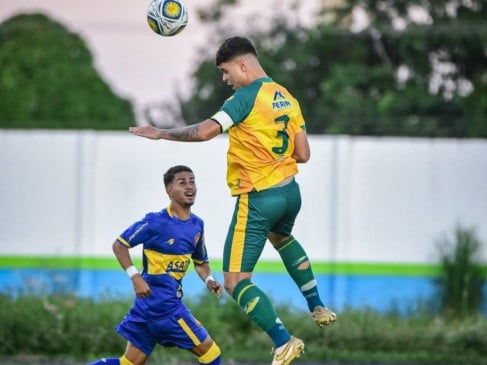 Monte Roraima venceu o GAS no segundo jogo da abertura do estadual sub-20. (Foto: Reprodução/Instagram/@monteroraimafutebol)